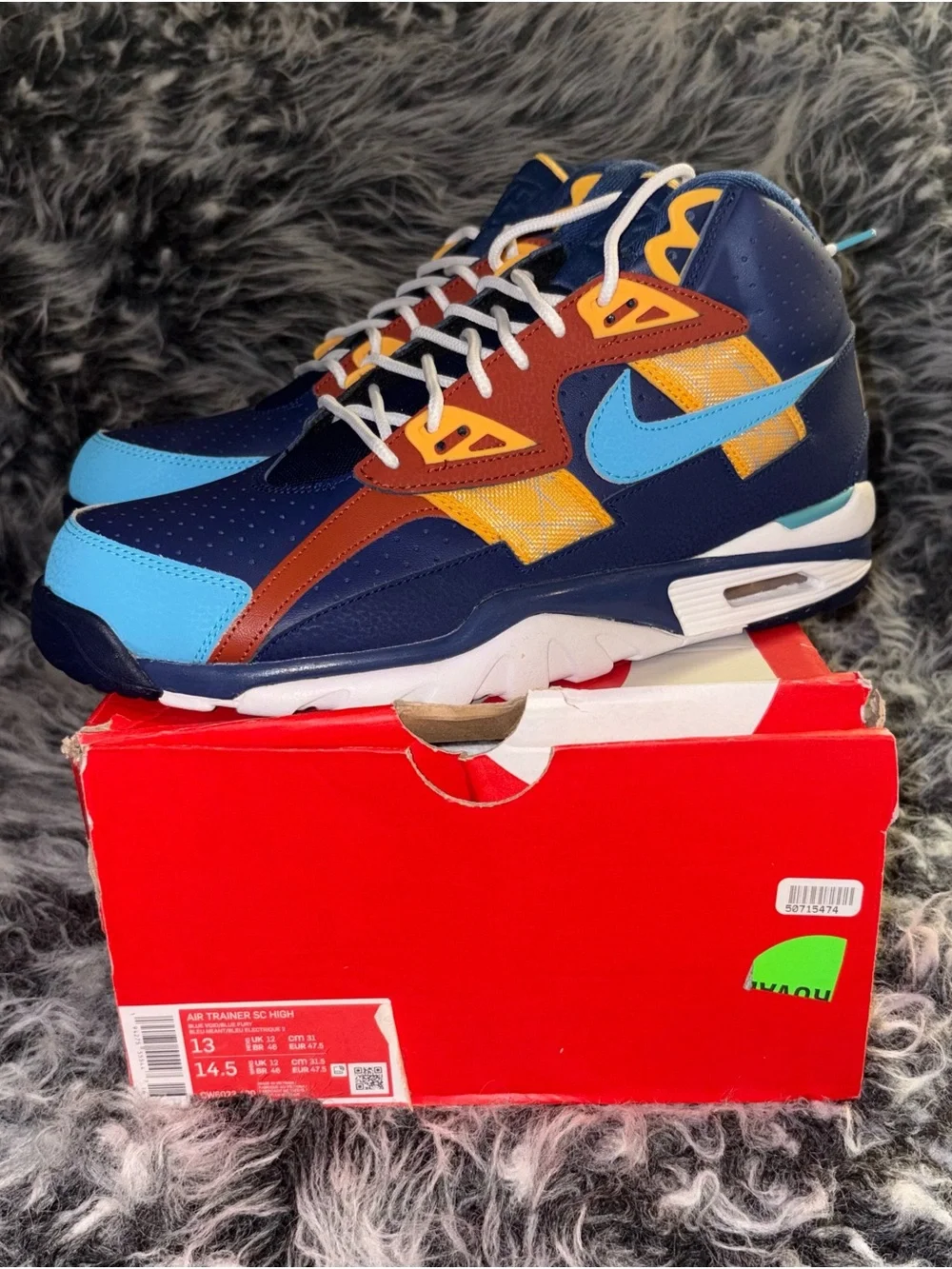 Nike Air Trainer SC High Los Angeles Rams Men’s Size 13